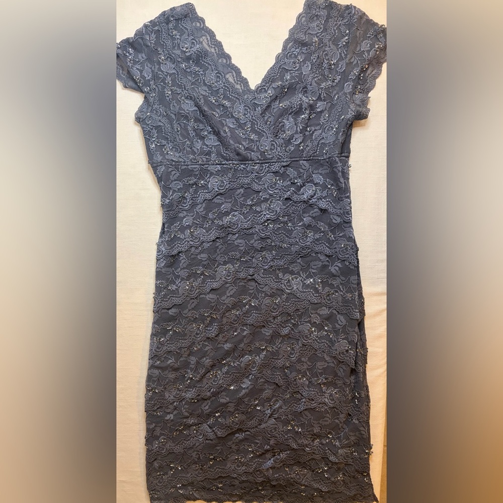 MARINA Lace V-Neck Dress (12)